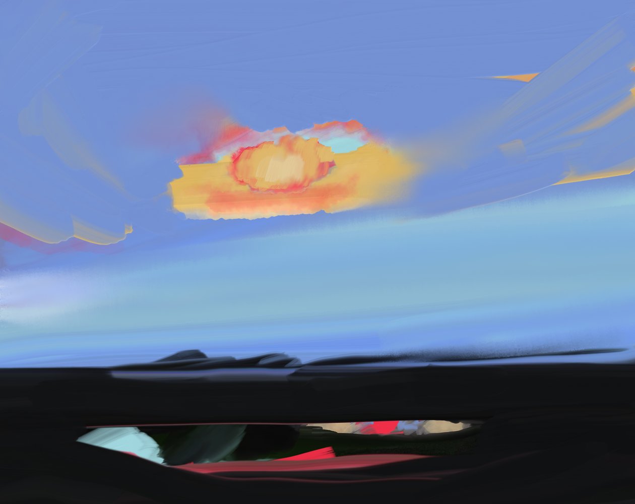 爱尔兰，2023 年（数字艺术） 作者 保罗·肯普顿