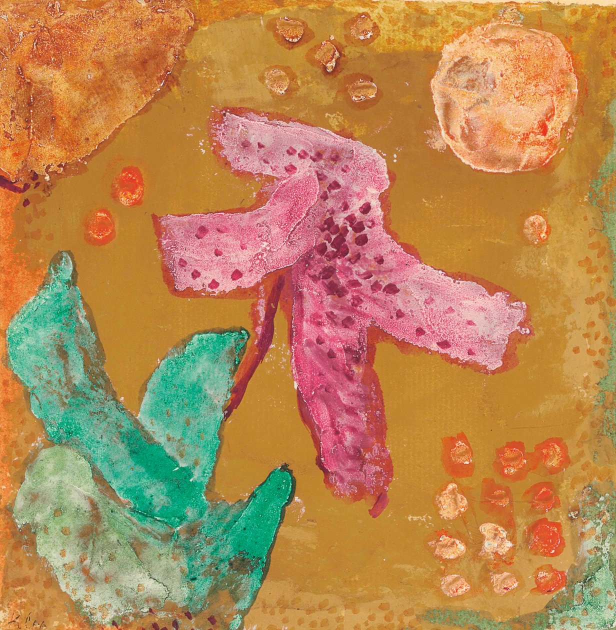 花开花落，1931年。 作者 保罗·克莱
