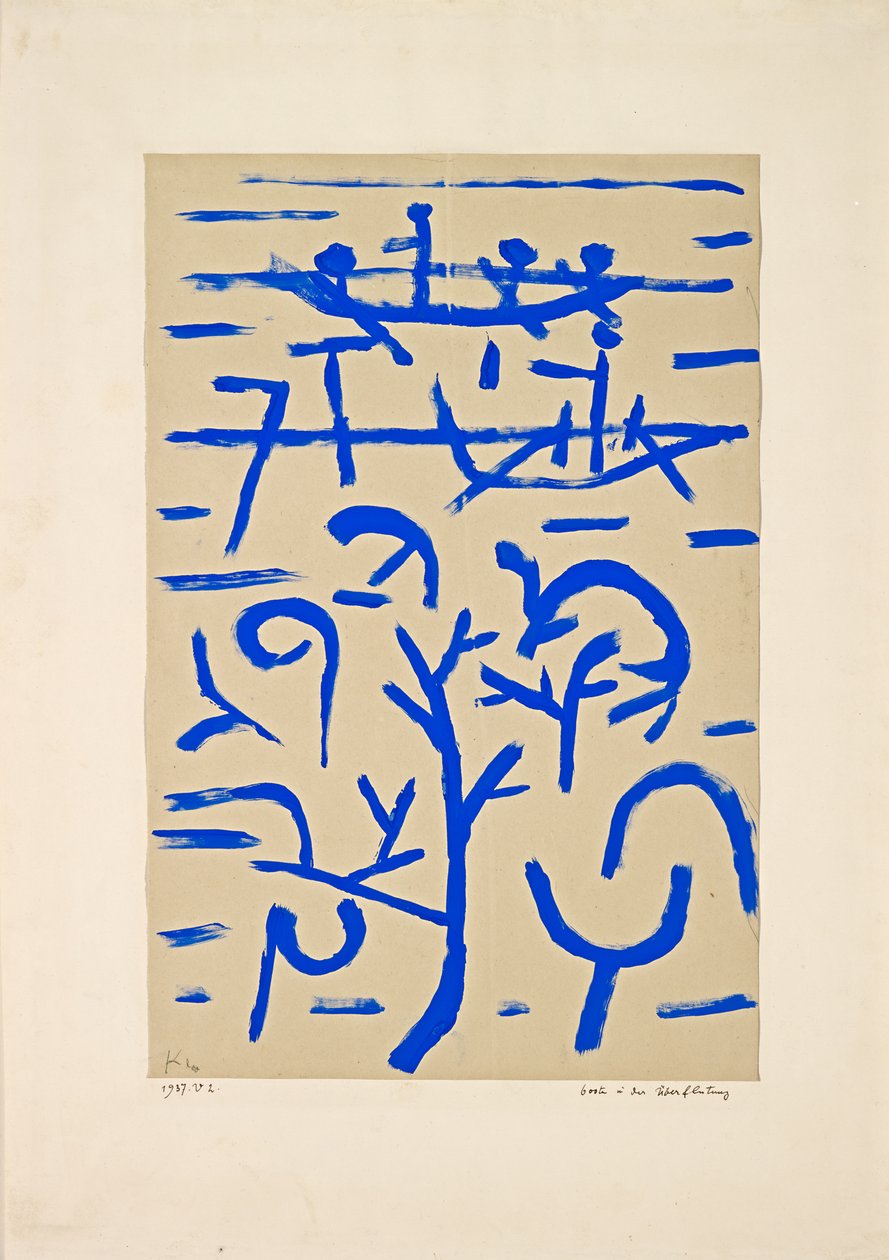 洪水泛滥，1937年。 作者 保罗·克莱