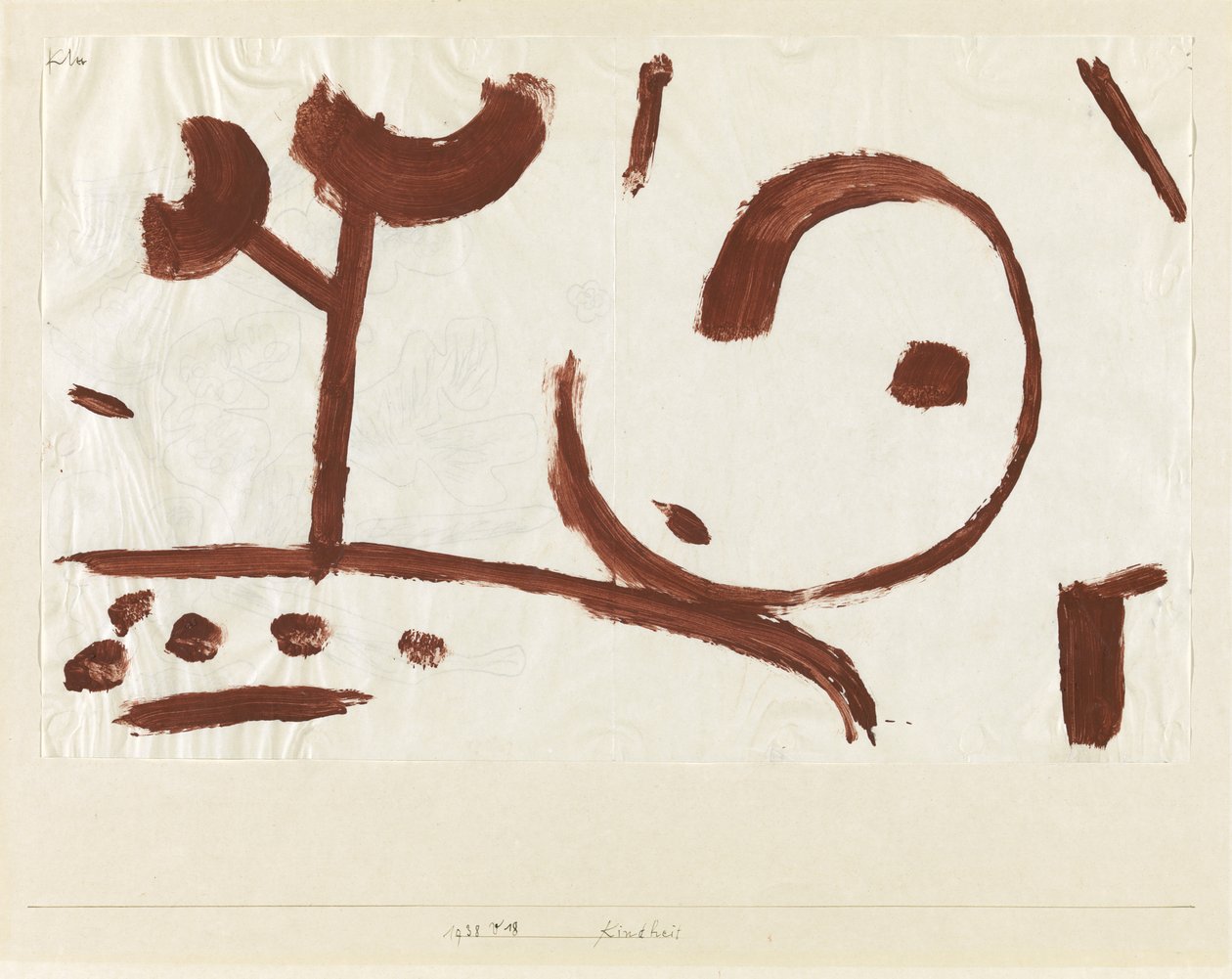 童年，1938年 作者 保罗·克莱
