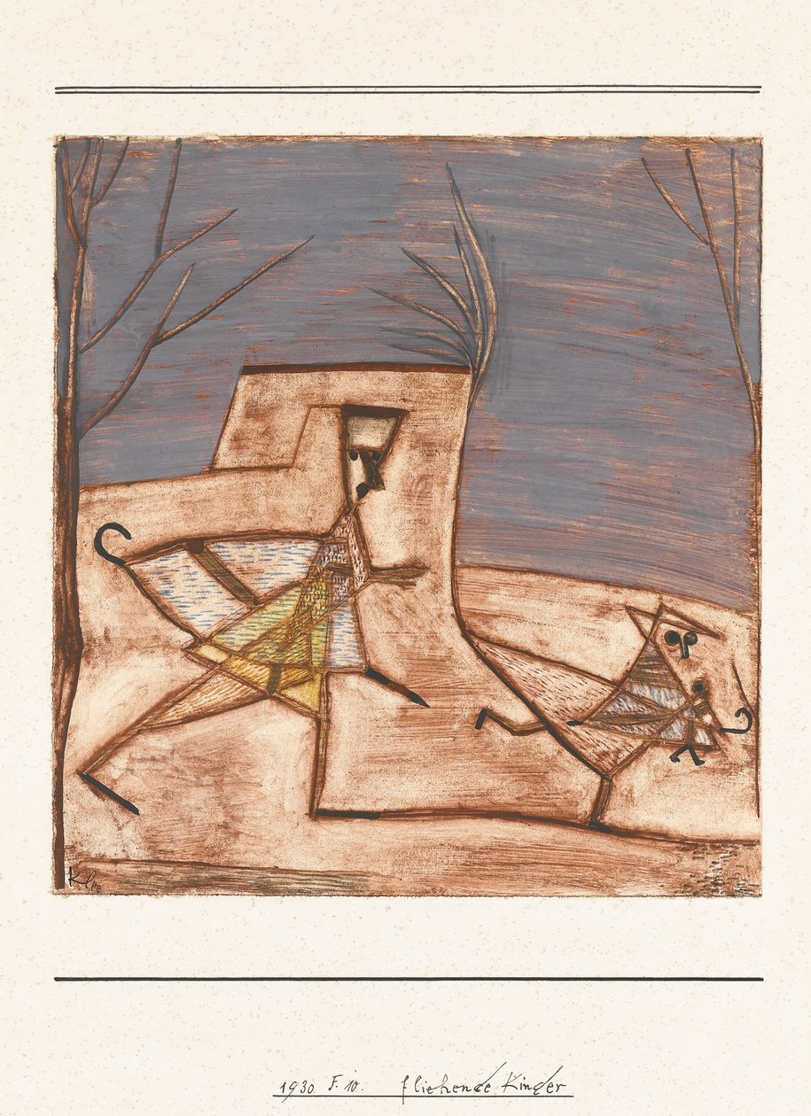 逃亡的孩子逃亡的孩子，1930年 作者 保罗·克莱