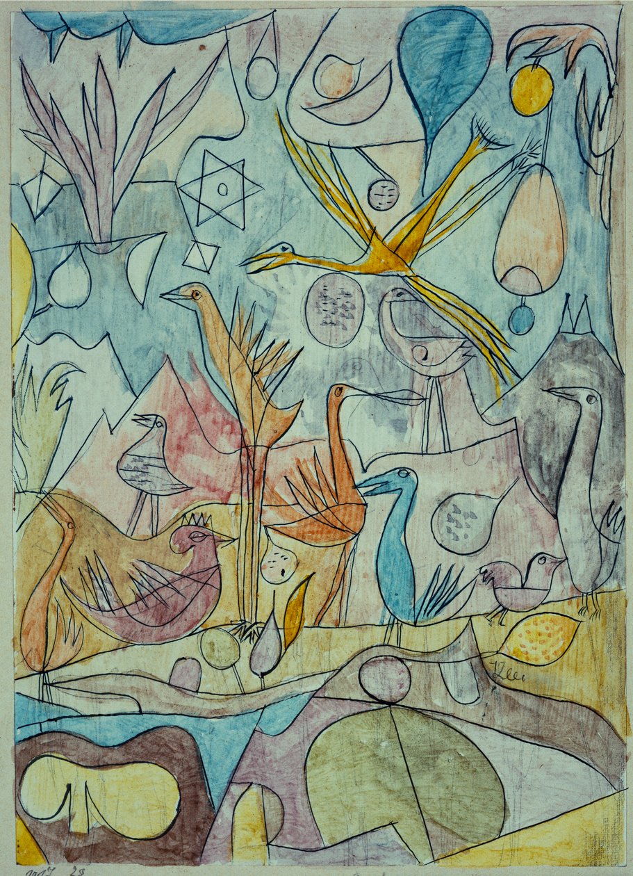 鸟群 作者 保罗·克莱