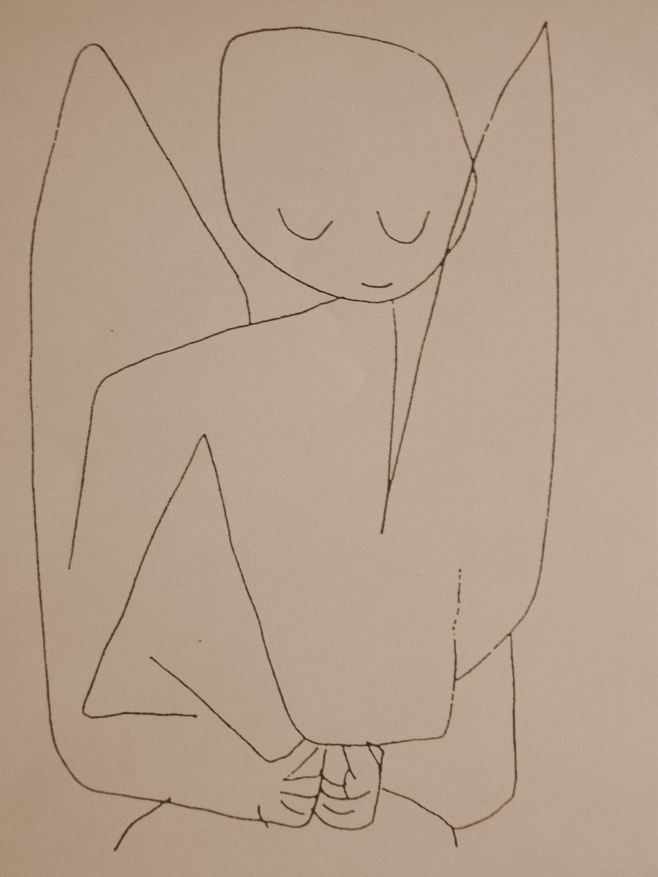 健忘的天使健忘的天使，1939年 作者 保罗·克莱