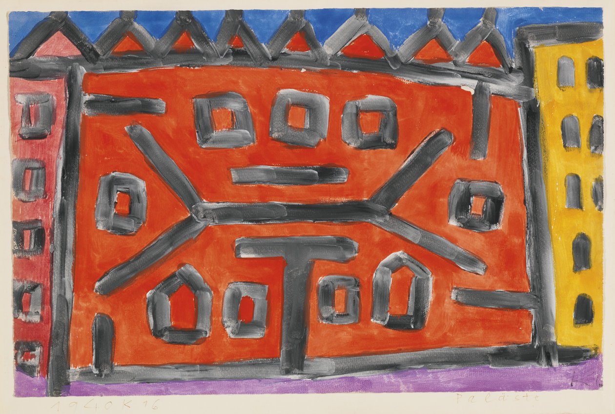宫殿宫殿，1940年 作者 保罗·克莱
