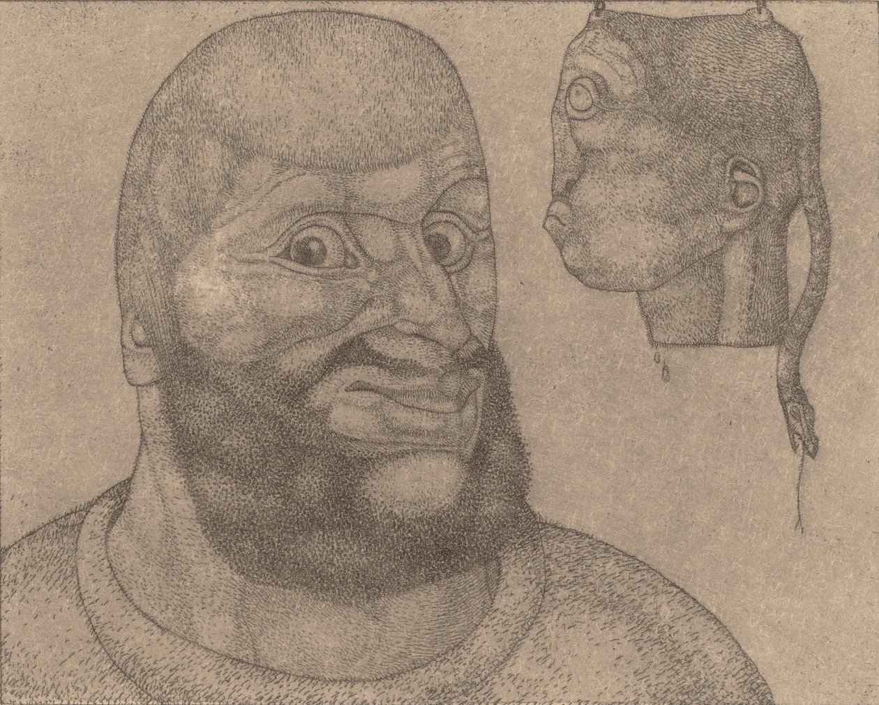 珀尔修斯 智慧战胜了苦难[Perseus-The Triumph of Brain over Body]，1904年。 作者 保罗·克莱