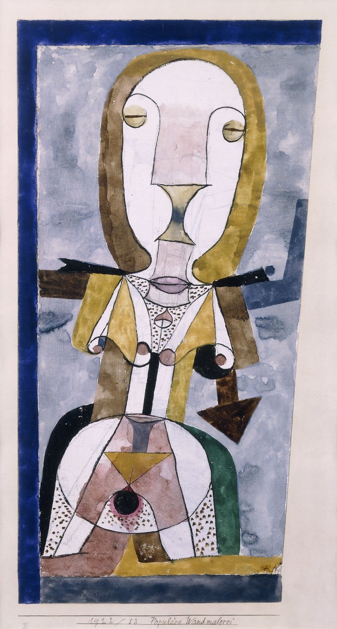 流行壁画；Populare Wandmalerei 作者 保罗·克莱