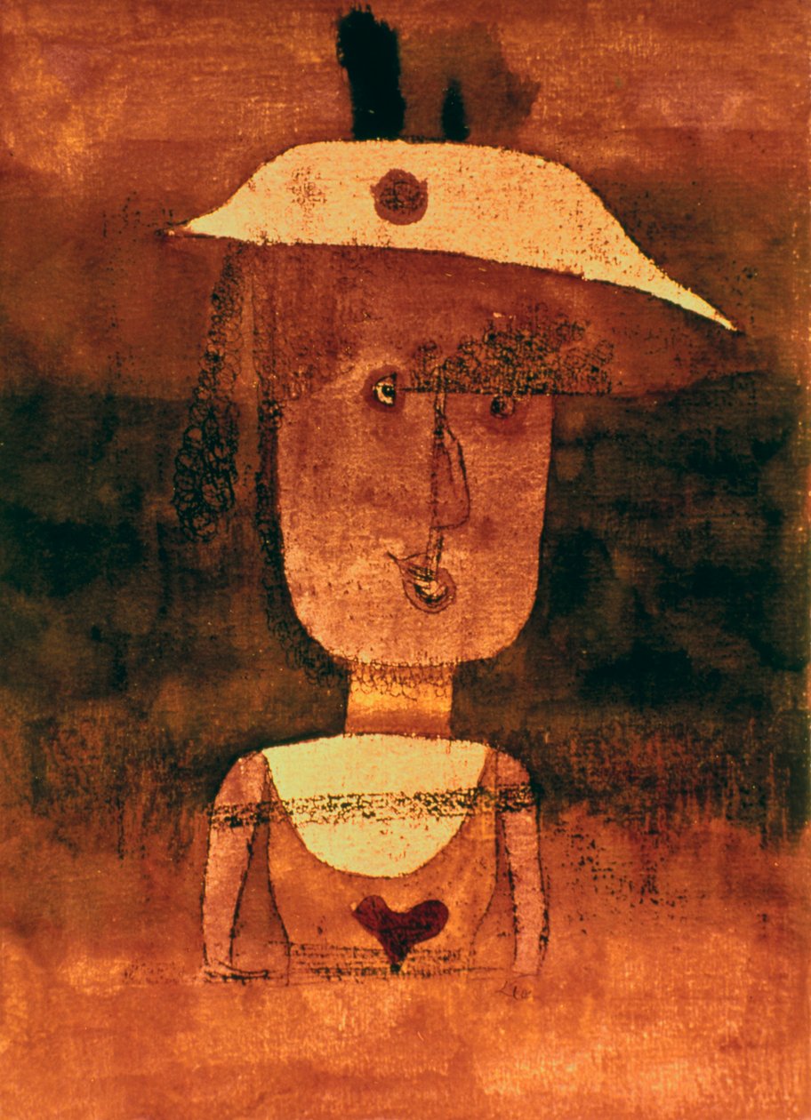 南部的P夫人肖像，1924年 作者 保罗·克莱