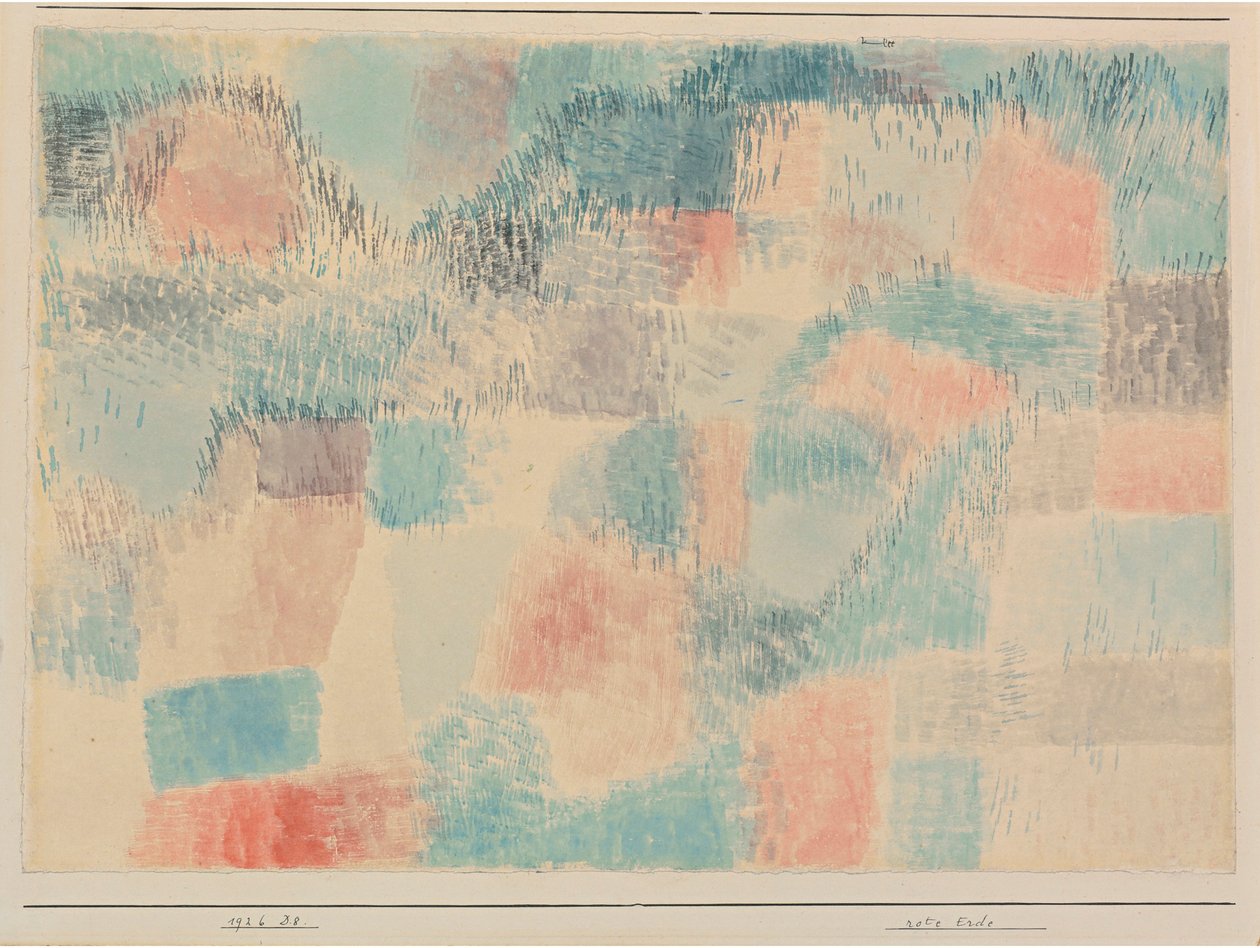 罗特·埃德（Rote Erde Red Earth），1926年。 作者 保罗·克莱