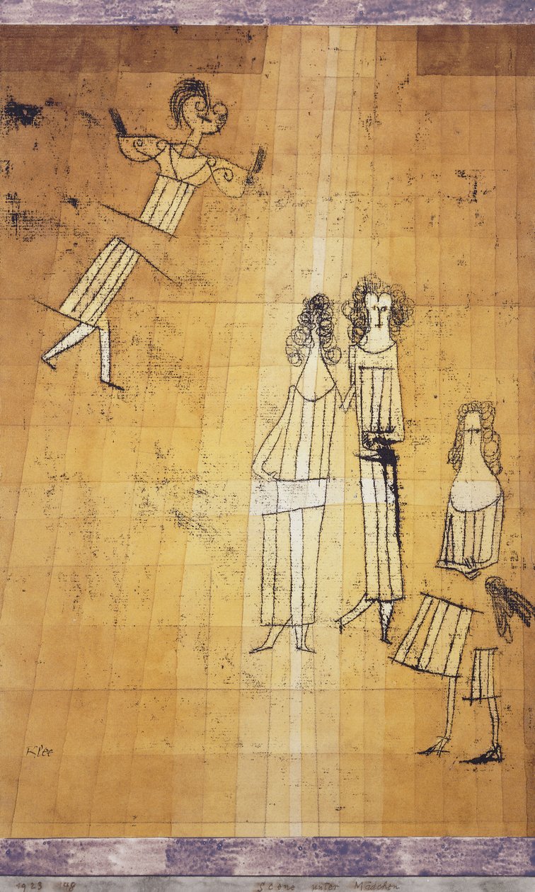 女孩们的场景 作者 保罗·克莱