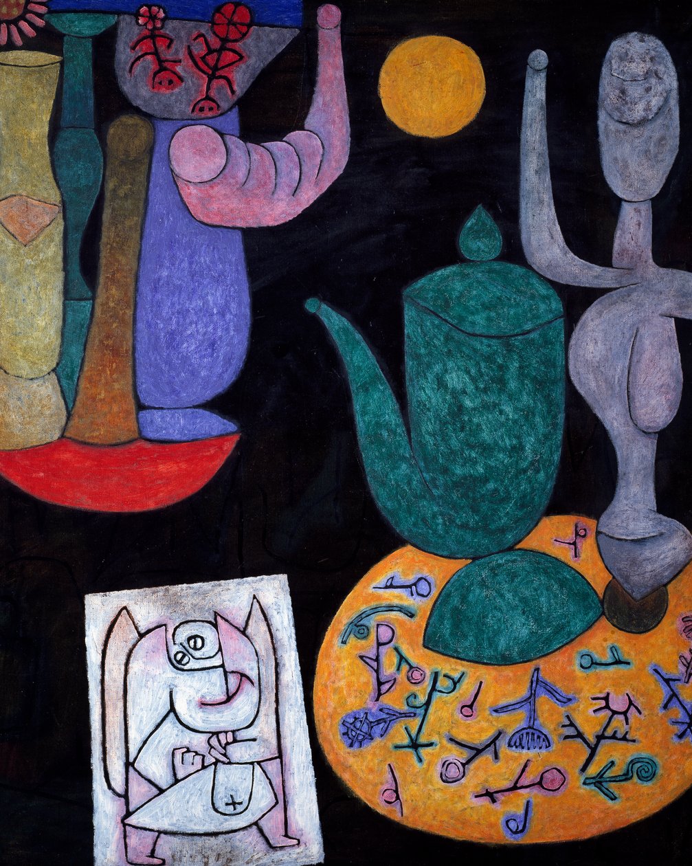 保罗-克利（1879-1940）的静物画 作者 保罗·克莱