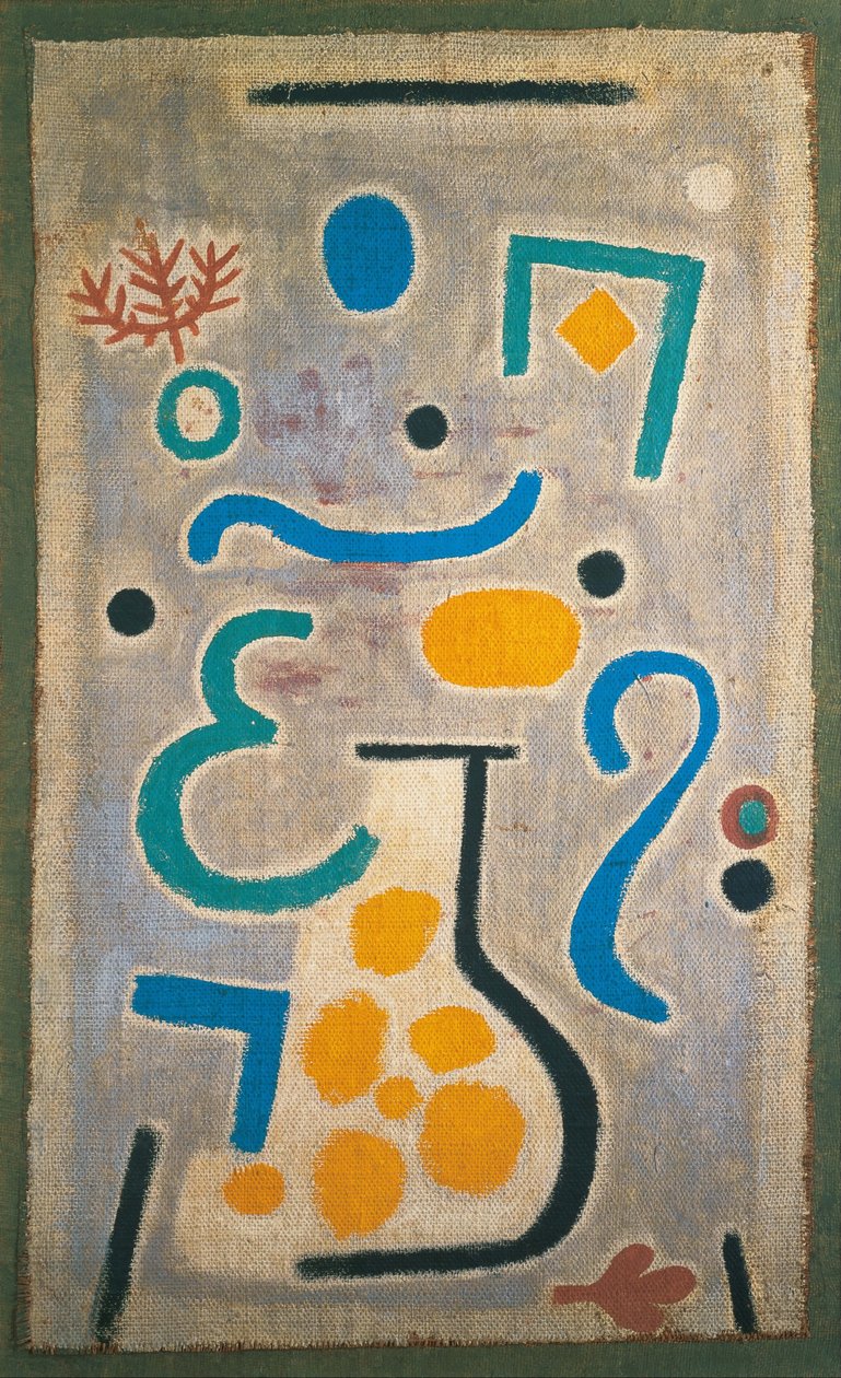 花瓶，1938年。 作者 保罗·克莱