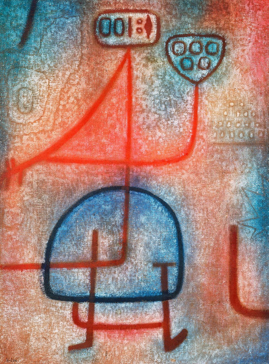 美丽的园丁（布面油画） 作者 保罗·克莱