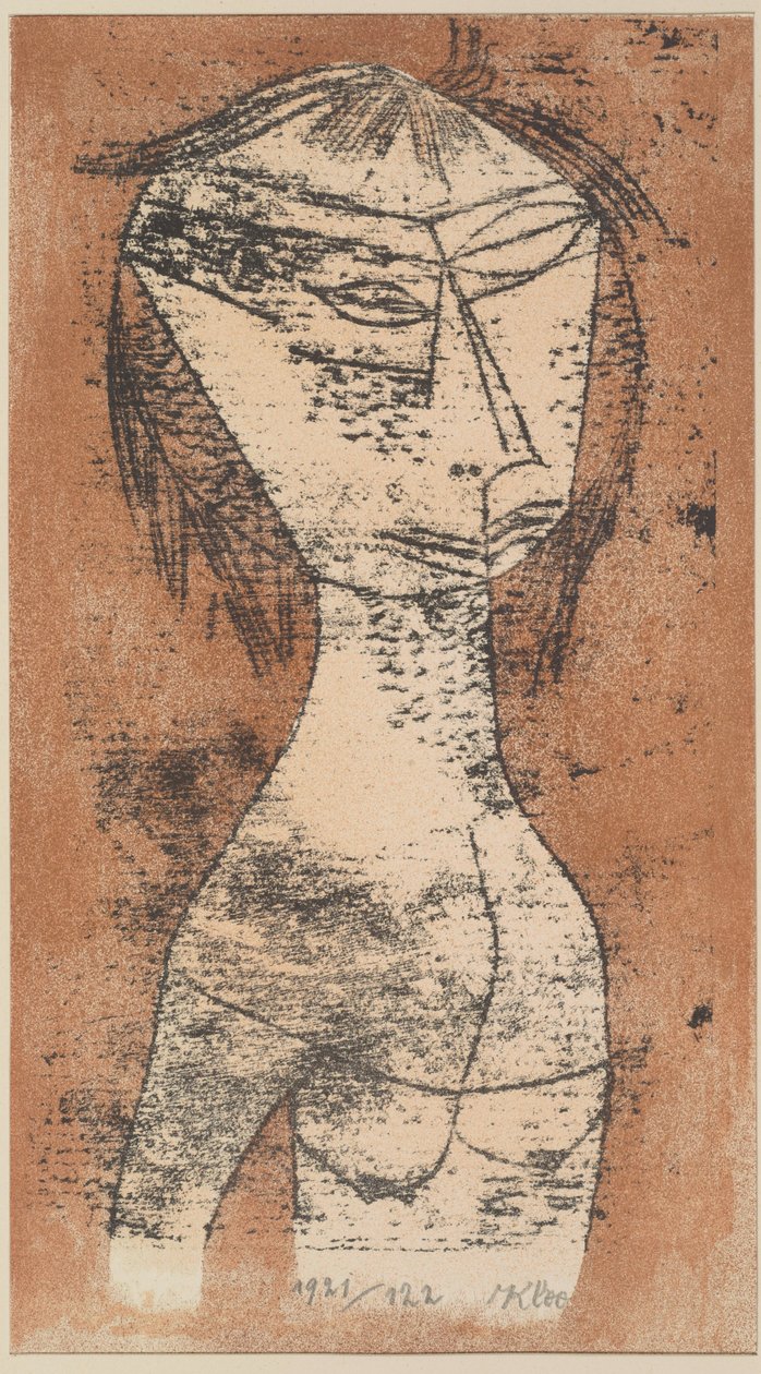 内在的圣光，1921年。 作者 保罗·克莱