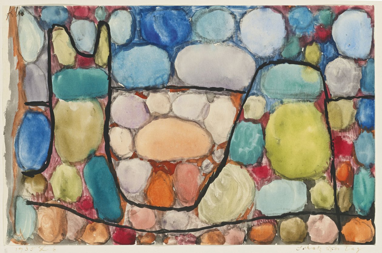 地上的宝藏天上的宝藏，1935年 作者 保罗·克莱
