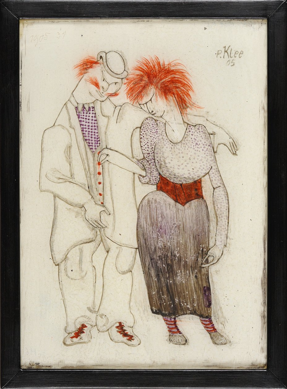 Verkommenes Paar Couple性别不佳，1905年。 作者 保罗·克莱