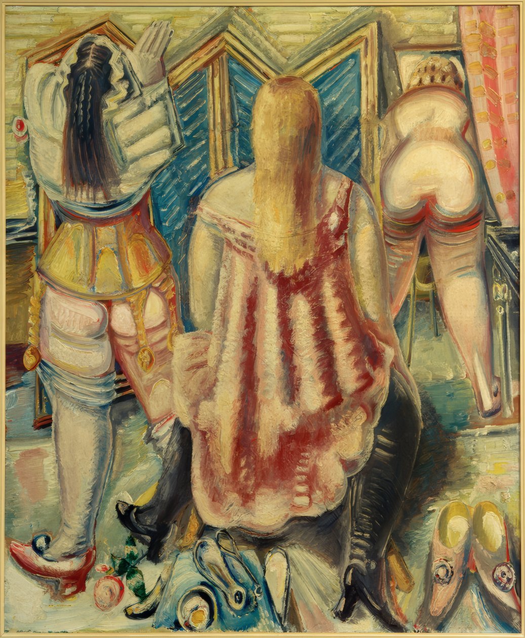 Damen in der Garderobe 作者 保罗·克莱因施密特