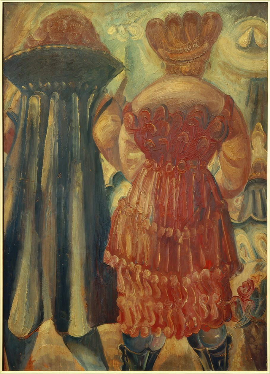 Stehende Frauen von hinten 作者 保罗·克莱因施密特