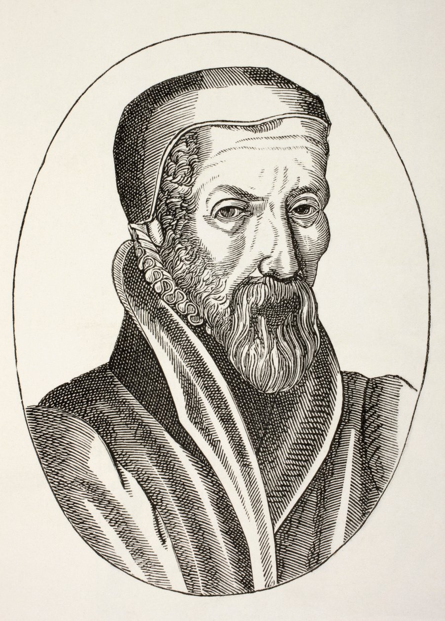 约翰-诺克斯（John Knox），公元 1510 年至 1572 年。苏格兰牧师、新教改革领袖、长老会教派创始人。 作者 保罗·拉克鲁瓦