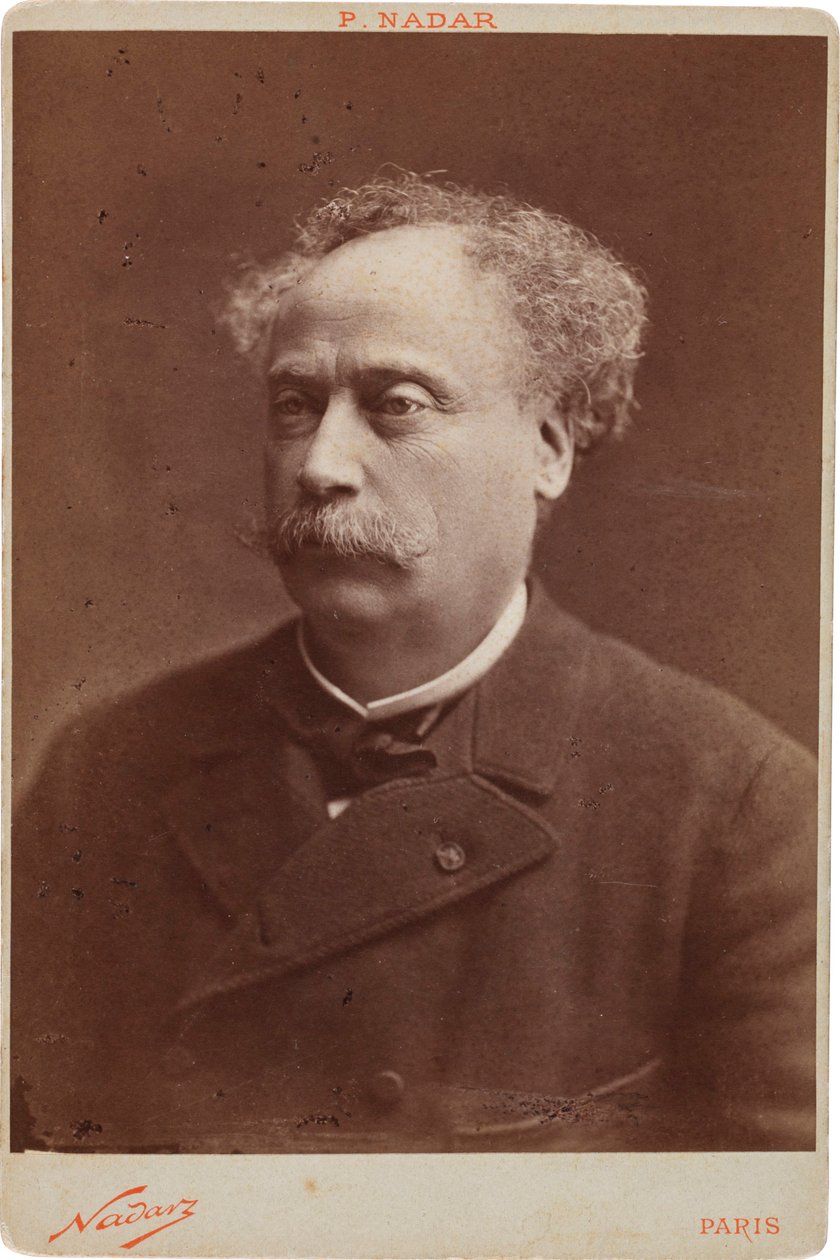 大仲马，儿子1824-1895，约1886。 作者 保罗·纳达尔