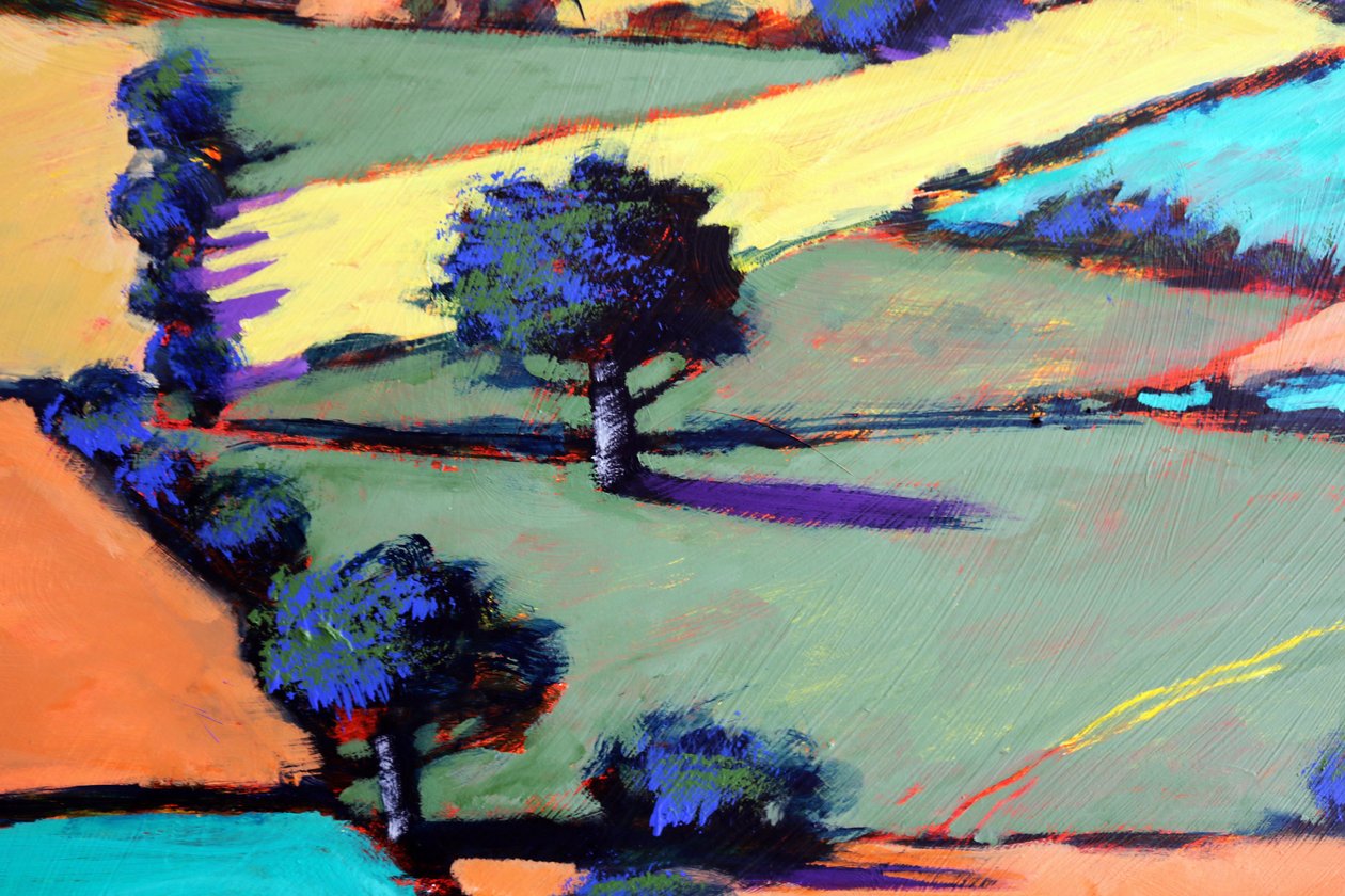 Burcome close up 2 (acrylic on board) 作者 保罗·鲍伊斯