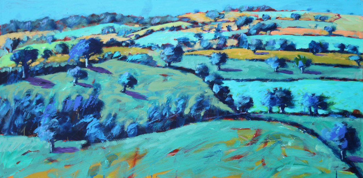 莱德伯里，2021 年（丙烯酸画板） 作者 保罗·鲍伊斯