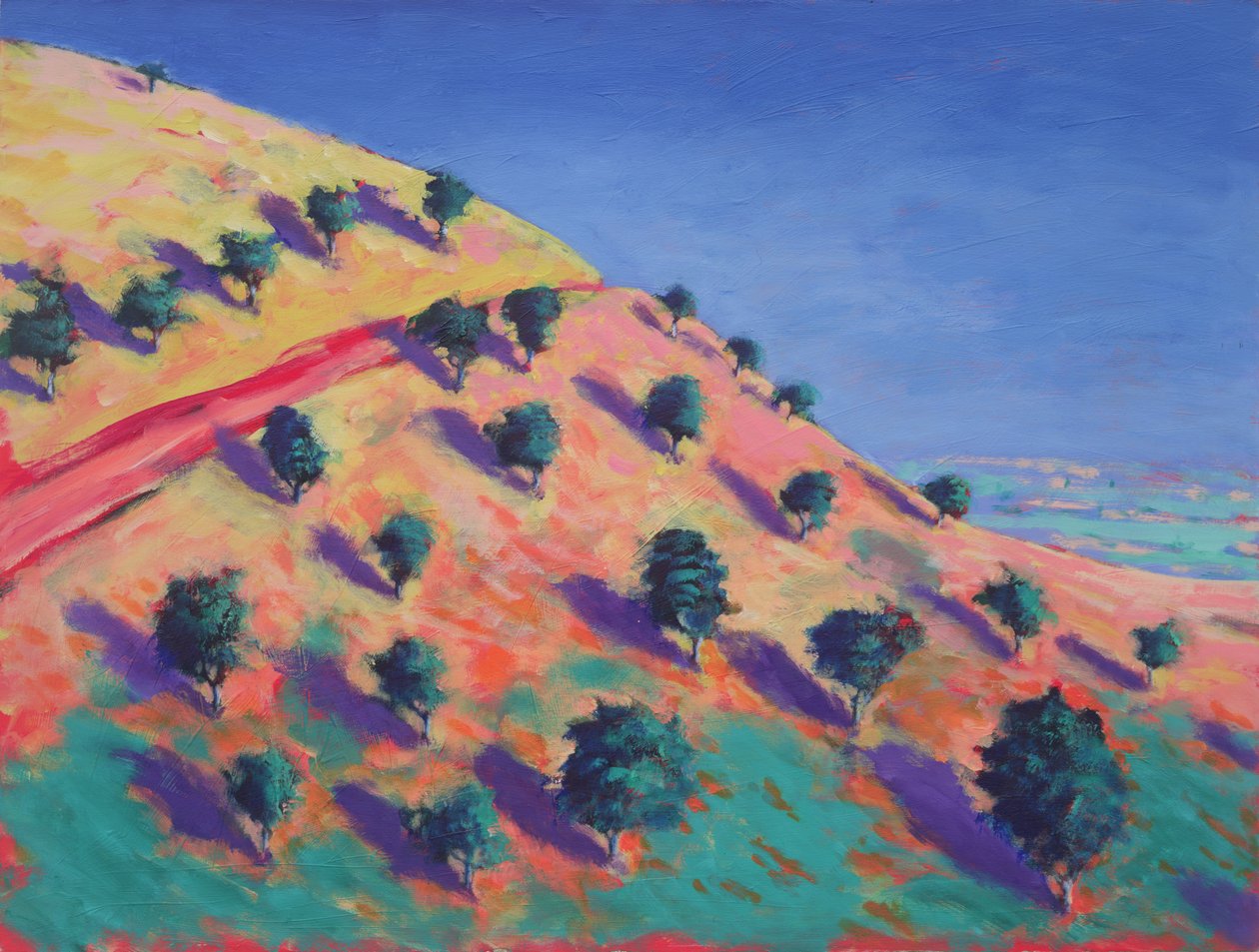 North Hill，Malvern（丙烯酸卡） 作者 保罗·鲍伊斯