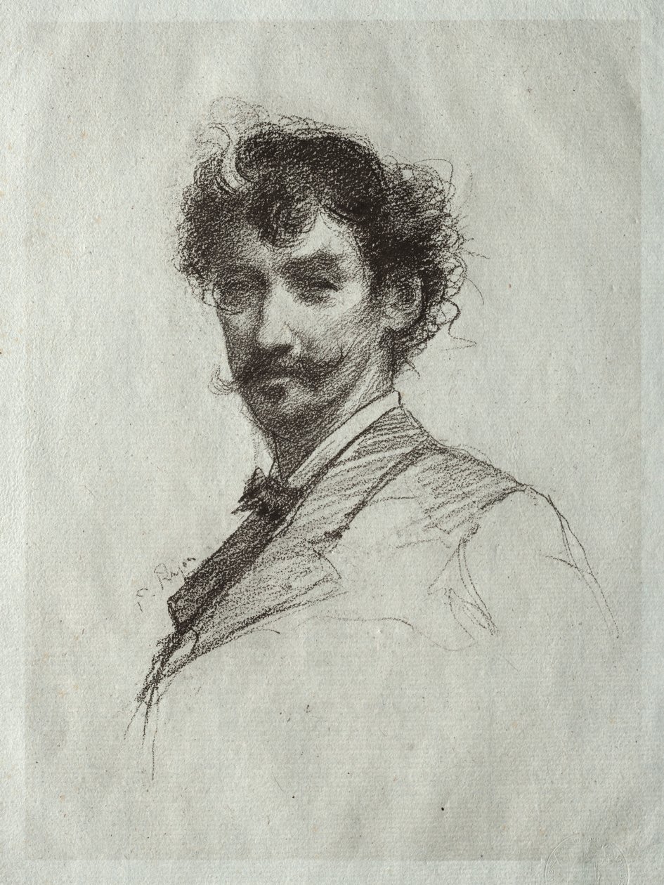 詹姆斯·麦克尼尔·惠斯勒（James McNeill Whistler），《白锁》和《单片眼镜》。 作者 保罗·拉琼