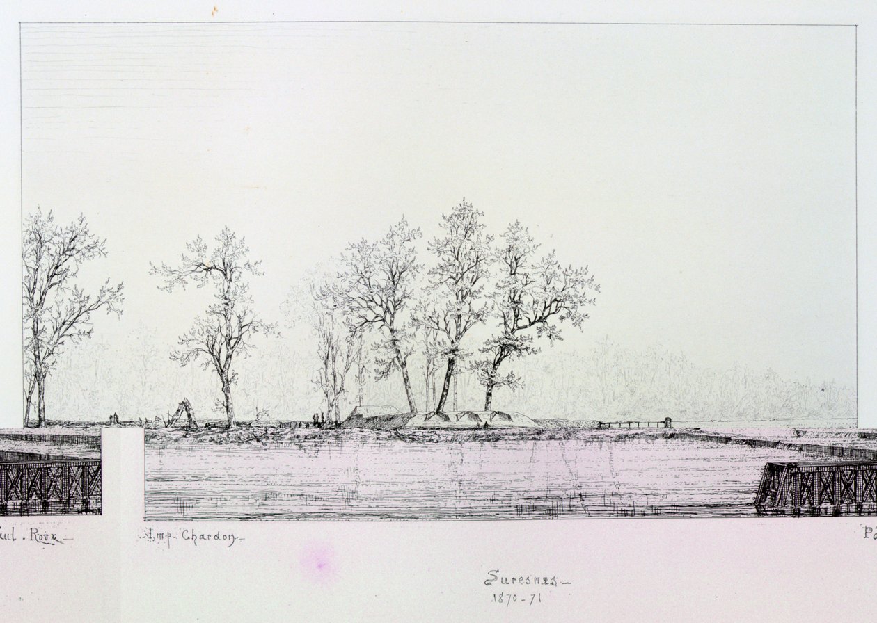 苏雷斯内，巴黎围困，1870-1871年 作者 保罗·鲁