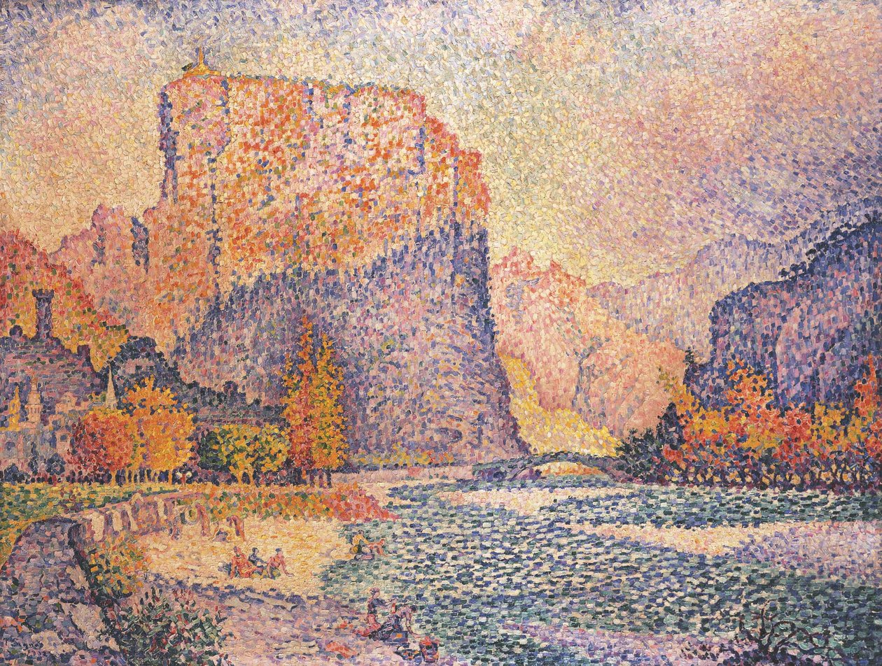 卡斯特拉讷（Castellane），1902年。 作者 保罗·西尼亚克