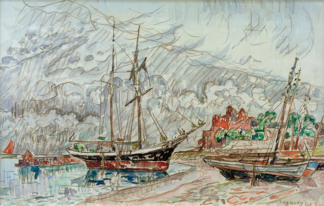 P.Signac -海军陆战队 作者 保罗·西尼亚克