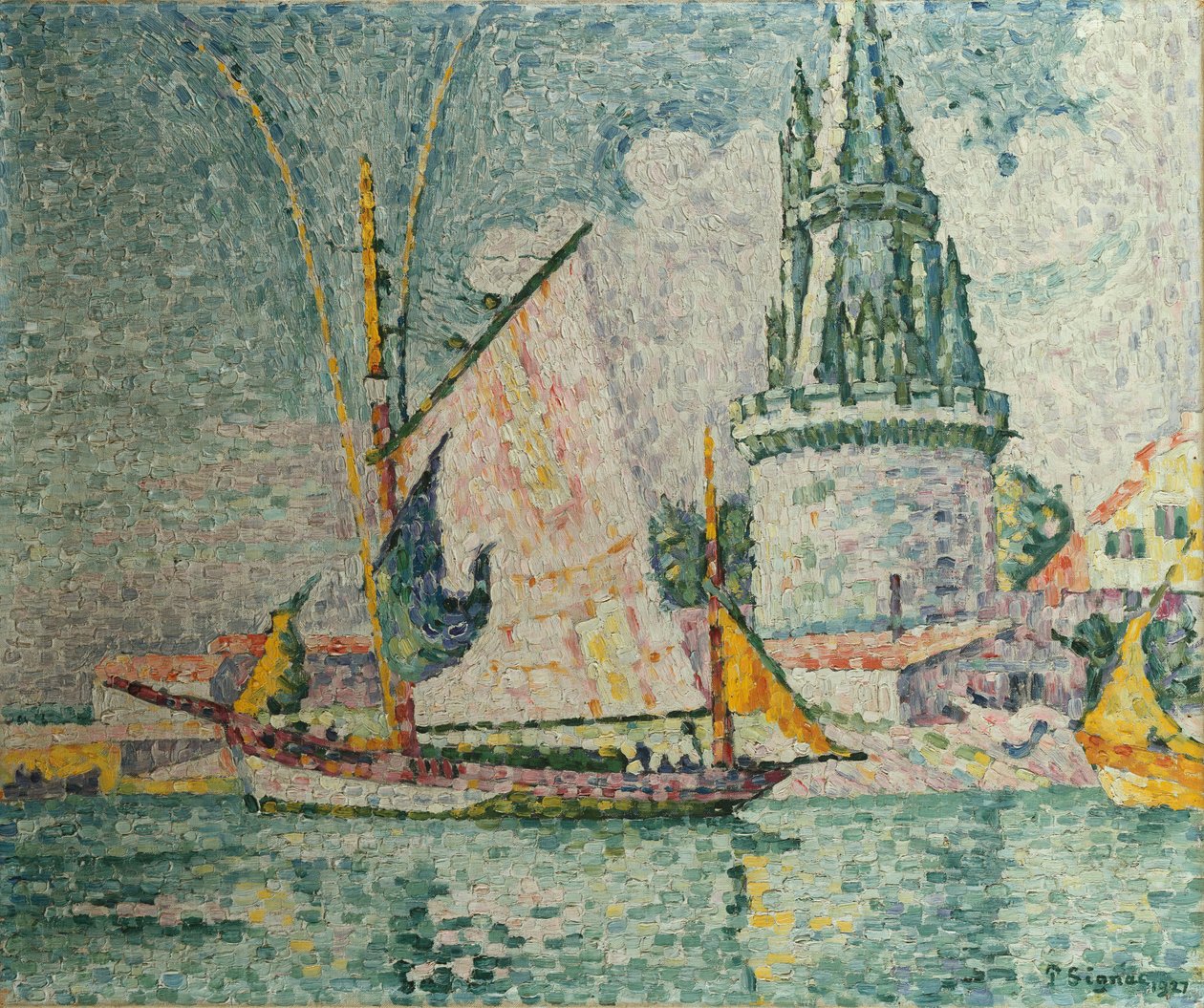 拉罗谢尔四军士的航行，1927年 作者 保罗·西尼亚克