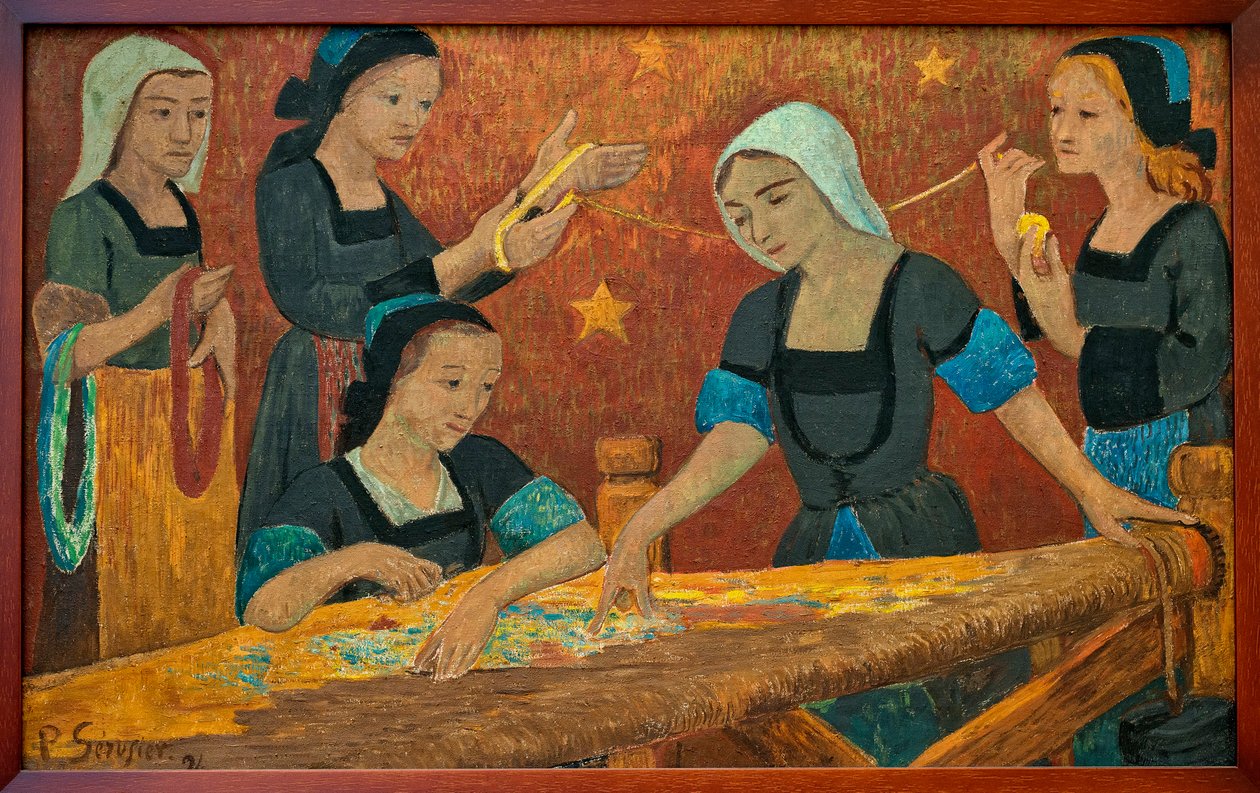 Paul Louis Serusier (1864-1927). “La Tapesserie” 作者 保罗·塞鲁西耶