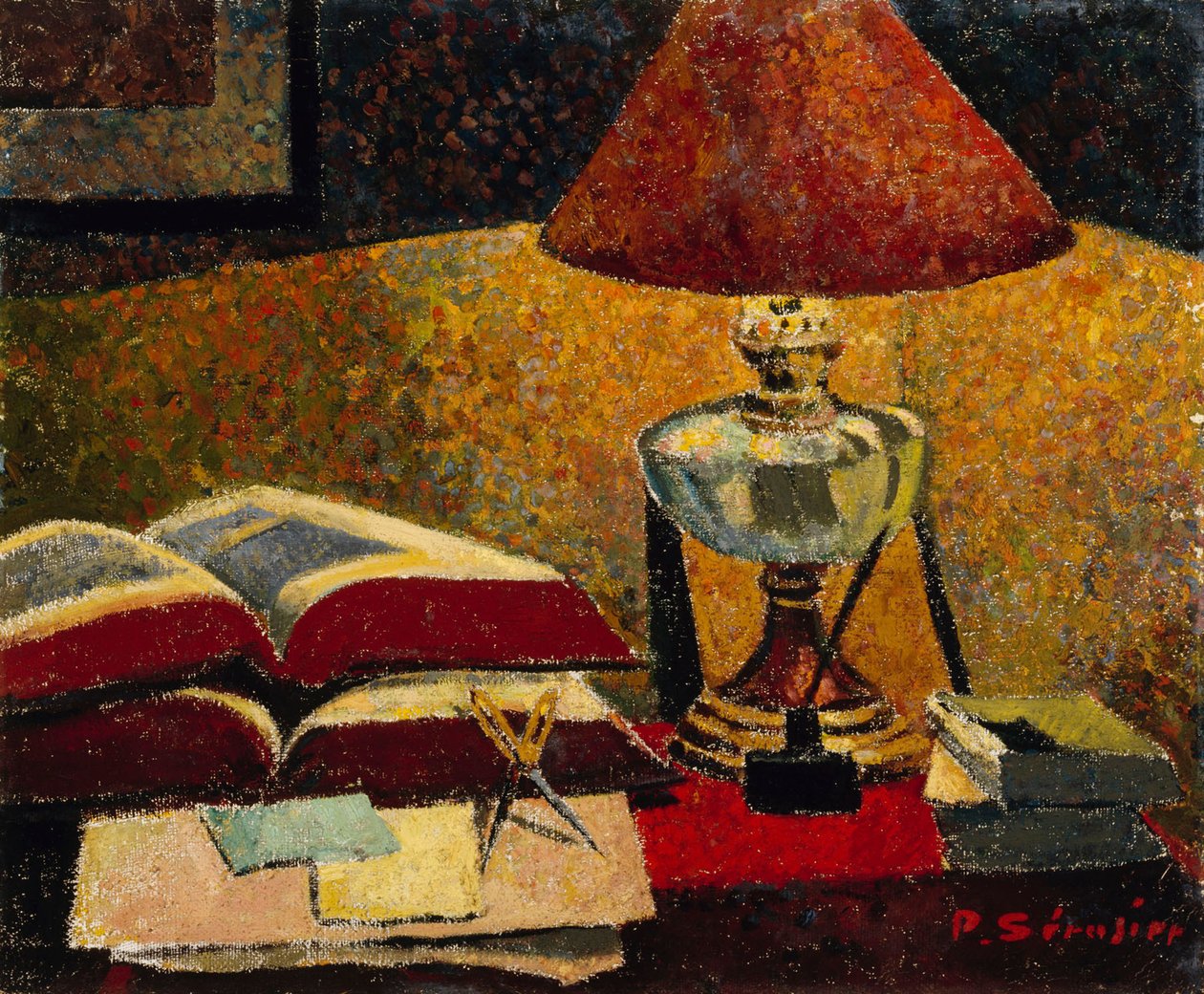 灯下》，1906年。 作者 保罗·塞鲁西耶