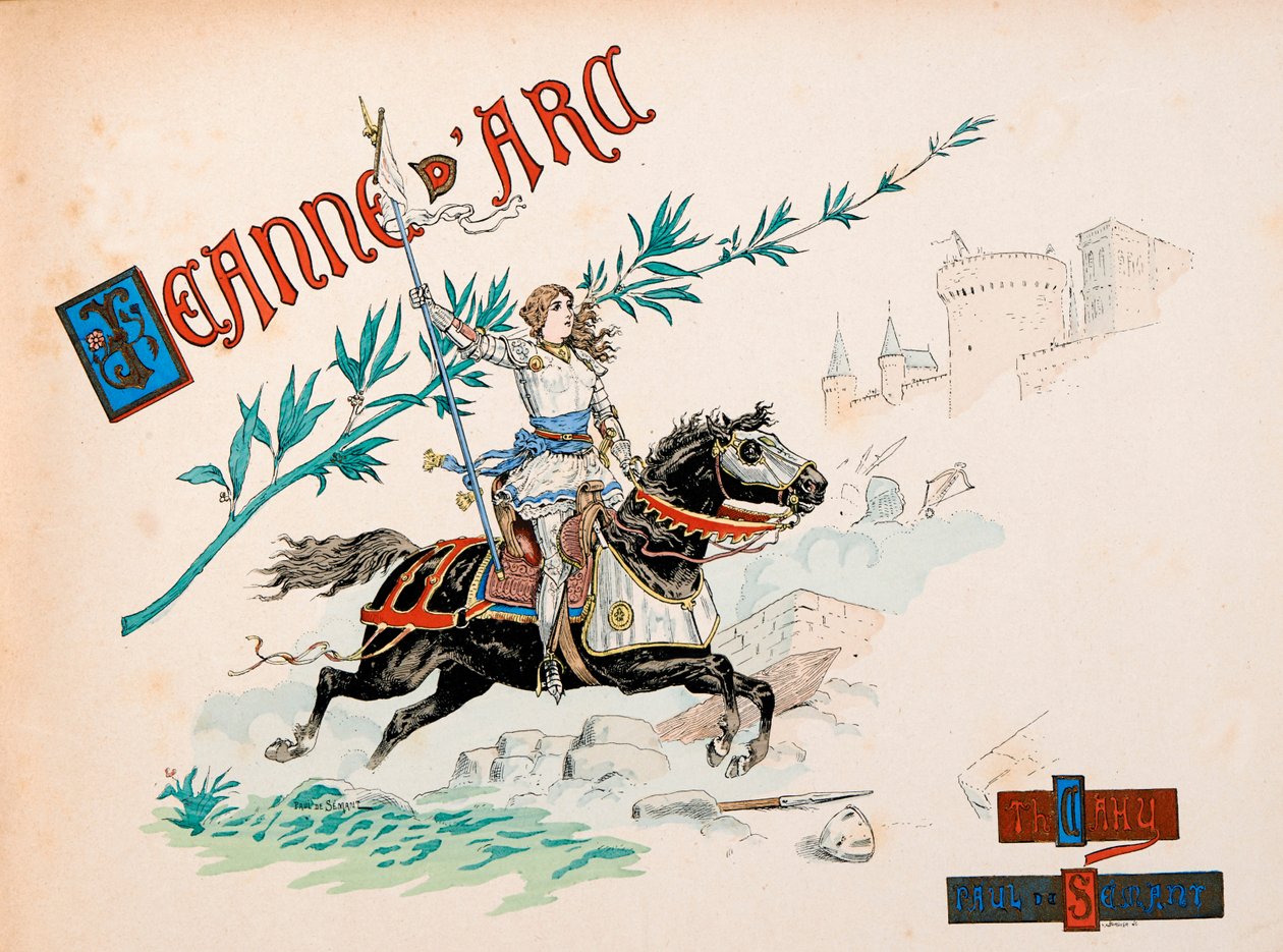 插图取自 Theodore Cahu 的“Jeanne d