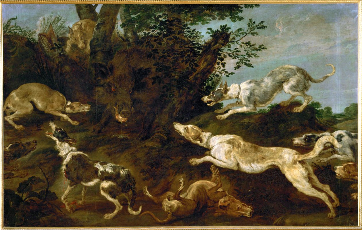 猎野猪 作者 保罗·德沃斯