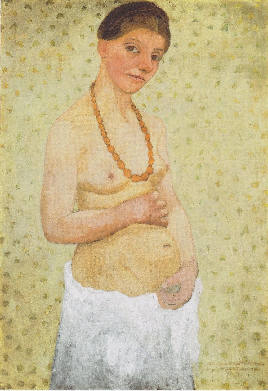 6周年结婚纪念日的自画像 作者 宝拉·莫德森·贝克尔