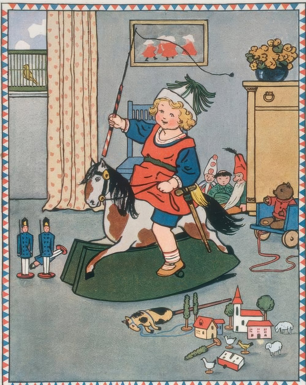 Hopp, hopp, hopp, Pferdchen, lauf Galopp 作者 泡利·艾伯纳