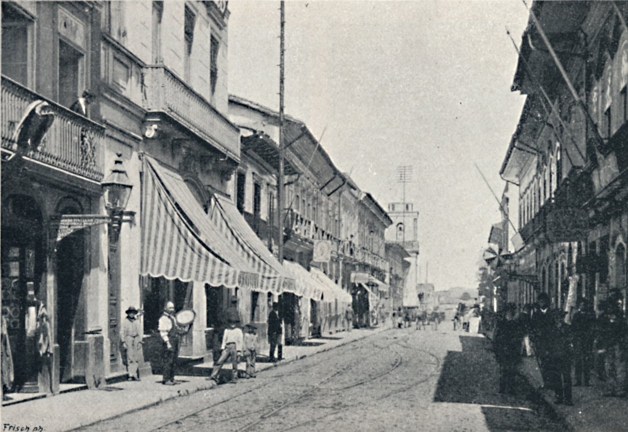 右街，1895年 作者 保罗·科瓦尔斯基