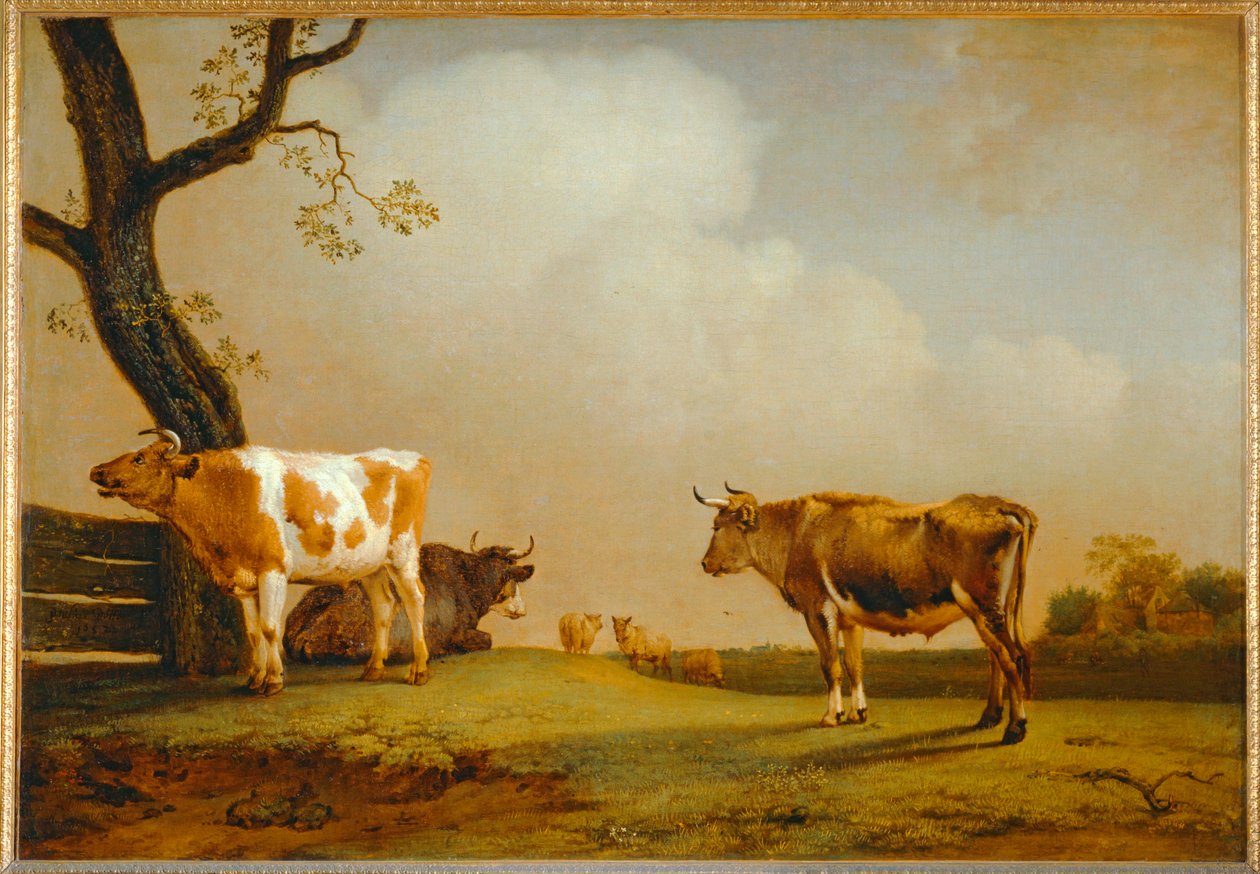 La Prairie.1652 ... 作者 保卢斯 (attr.to) 波特