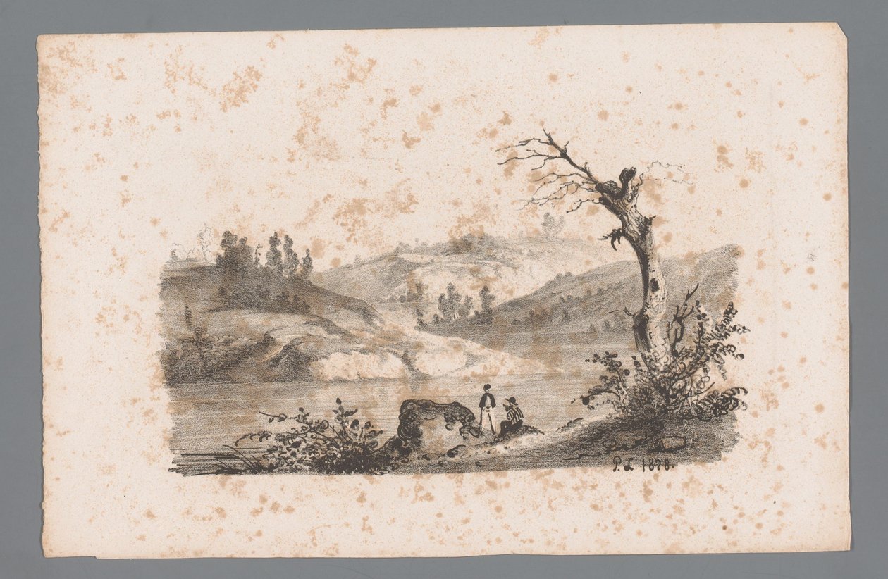 与河流的丘陵景观 景观原理（系列名称） Principes de paysages（系列标题） 作者 保罗·劳特斯