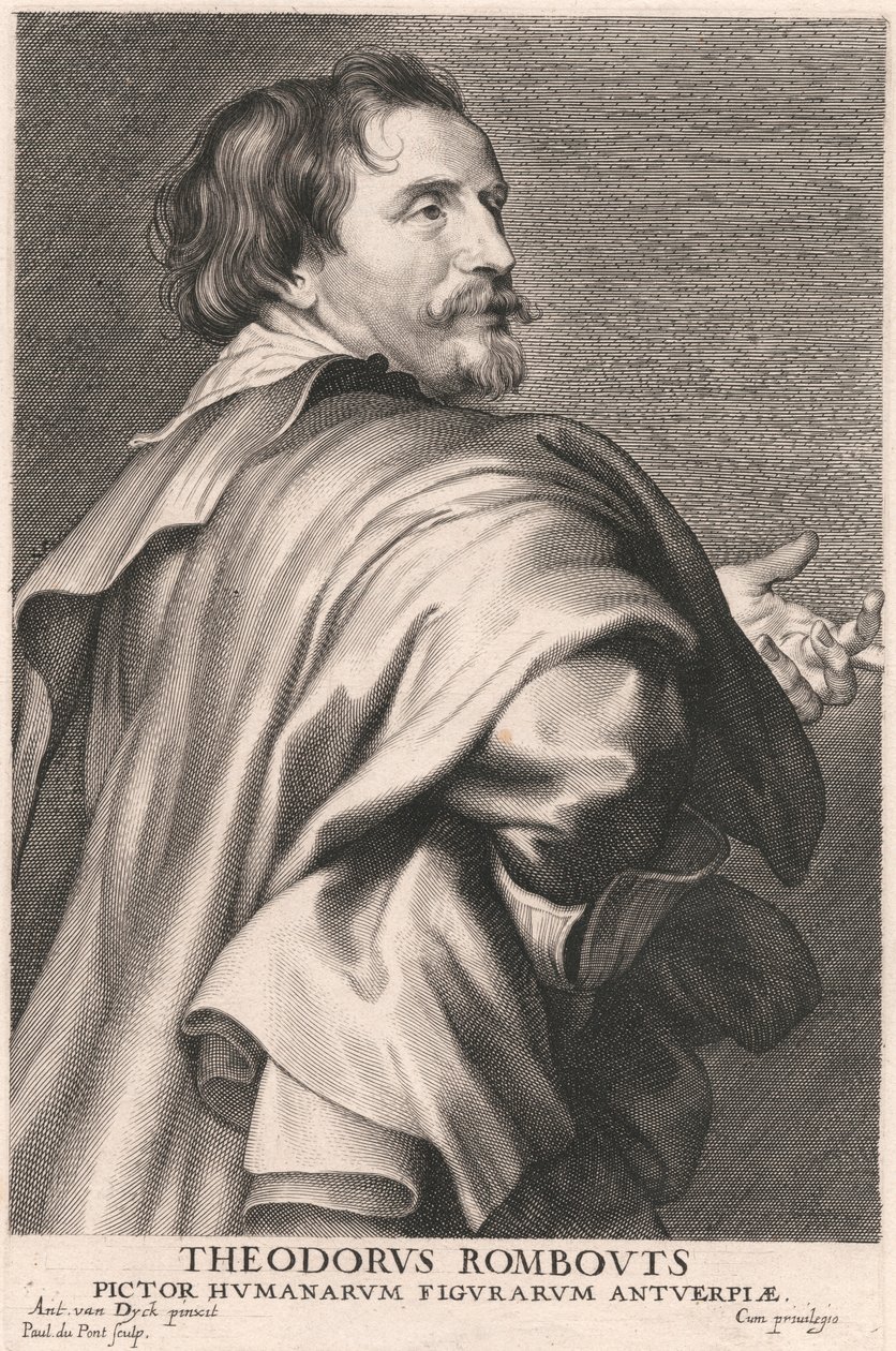 西奥多·朗布茨 (Theodore Rombouts)，安特卫普人物画家 作者 保罗·本丢斯