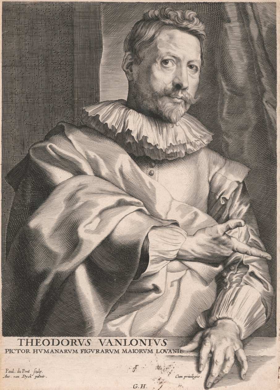 Theodorus van Lonius，Pictor Humanarum Figurarum Majorum Lovanii 作者 保罗·本丢斯