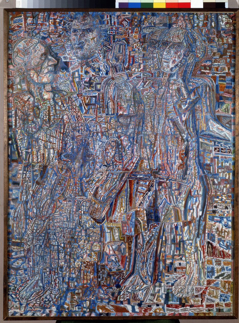 帕维尔·尼古拉耶维奇·菲洛诺夫（Pavel Nikolayevich Filonov，1883-1941）1930 年俄罗斯国家博物馆，圣彼得堡 作者 帕维尔·尼古拉耶维奇·菲洛诺夫