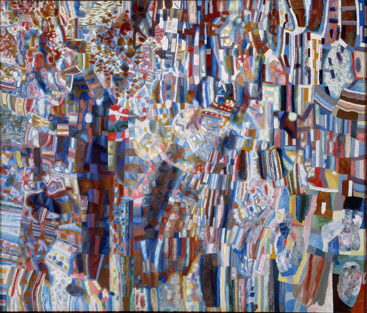 构图，1930年代 作者 帕维尔·尼古拉耶维奇·菲洛诺夫（Pavel Nikolayevich Filonov）