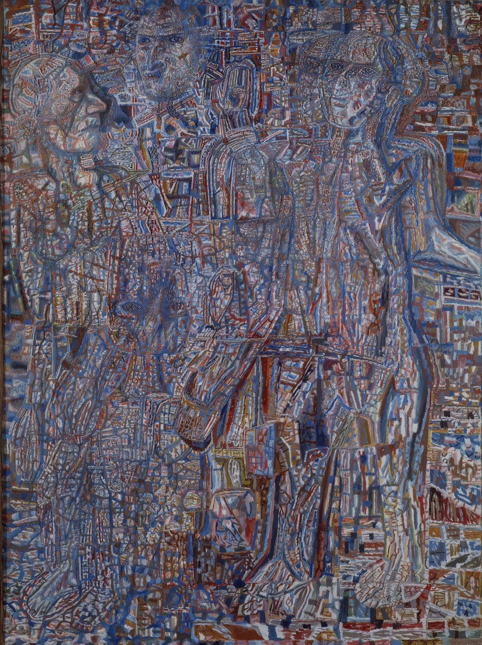 人，1930年 作者 帕维尔·尼古拉耶维奇·菲洛诺夫（Pavel Nikolayevich Filonov）