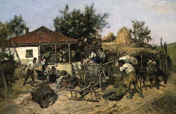 农民装车 作者 帕维尔·科瓦列夫斯基（Pavel Kowalewsky）