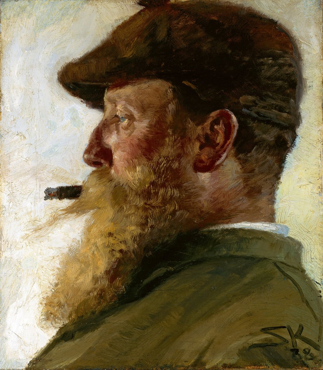Christian Krohg 作者 Peder Severin Krøyer