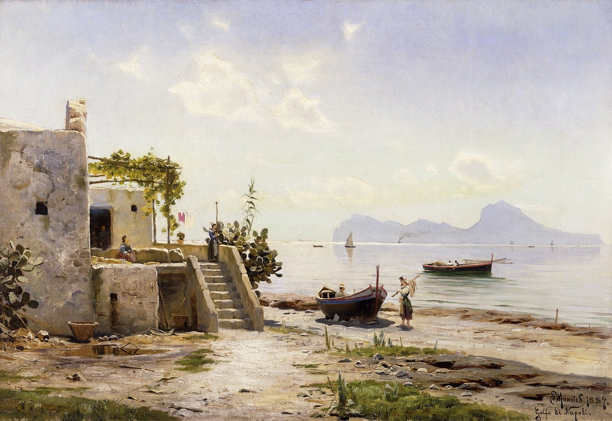 从索伦托（Sorrento）向卡普里（Capri） 作者 佩德·蒙斯特