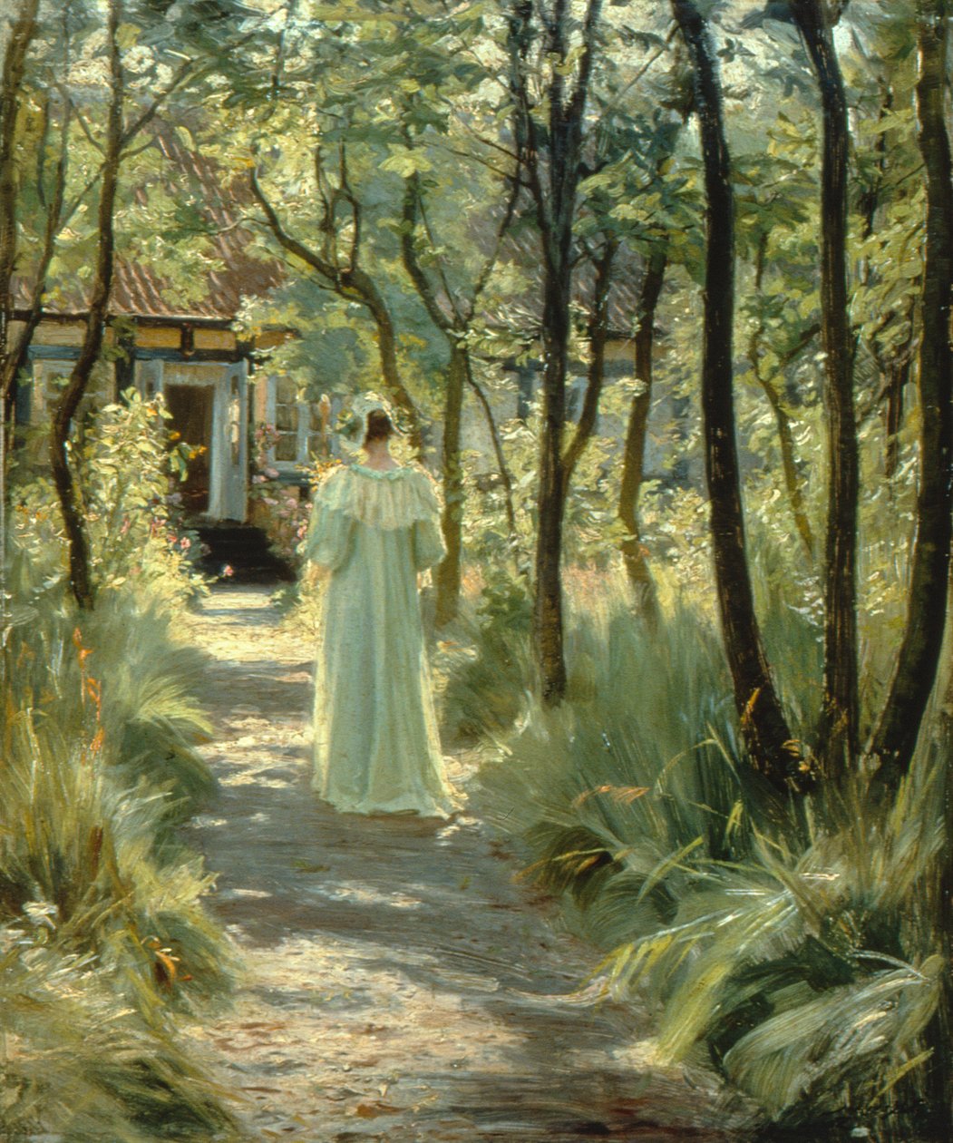 花园里的玛丽 作者 Peder Severin Krøyer