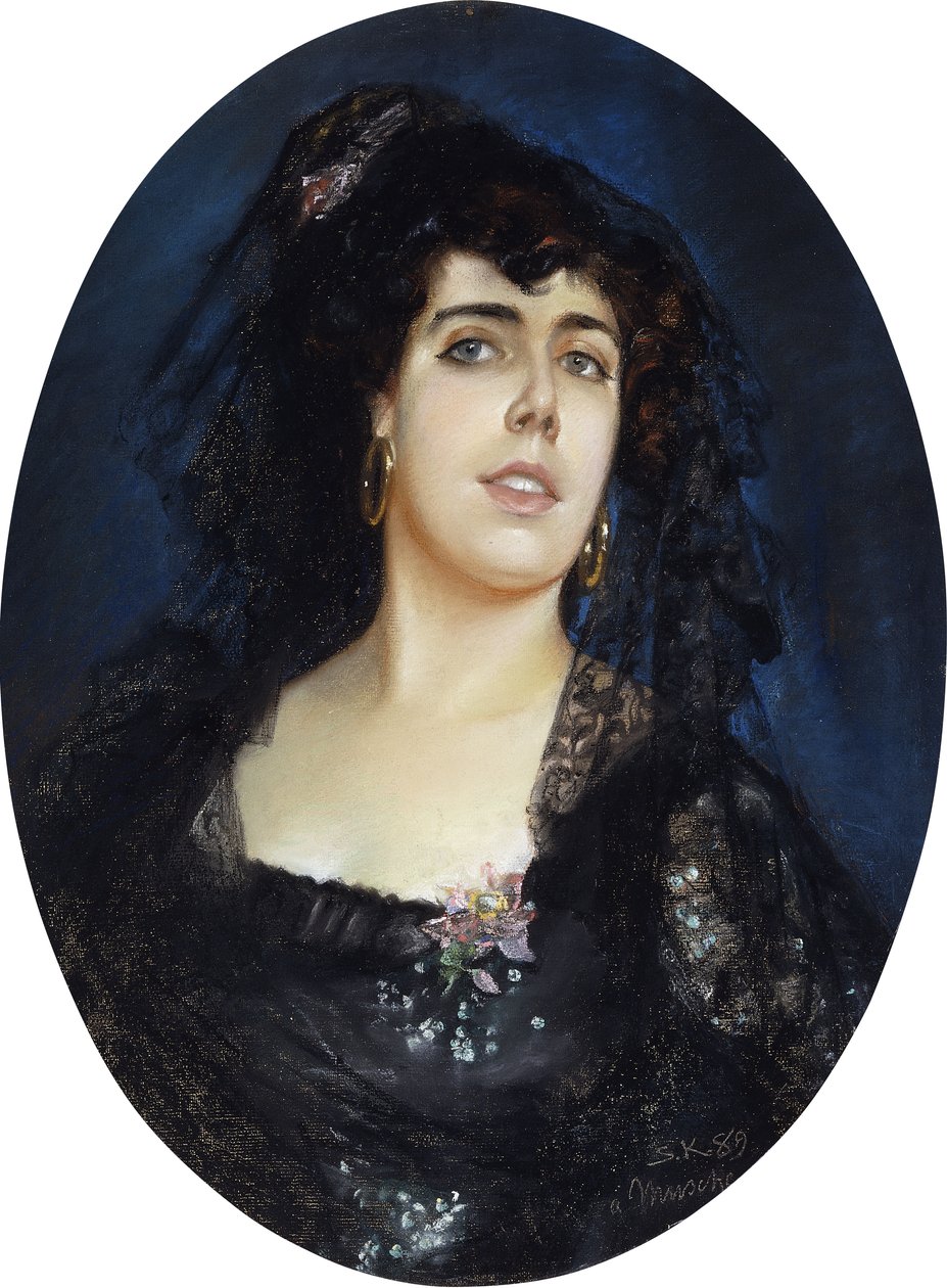 安妮·佩尔特森·诺里的肖像，1889年 作者 Peder Severin Krøyer